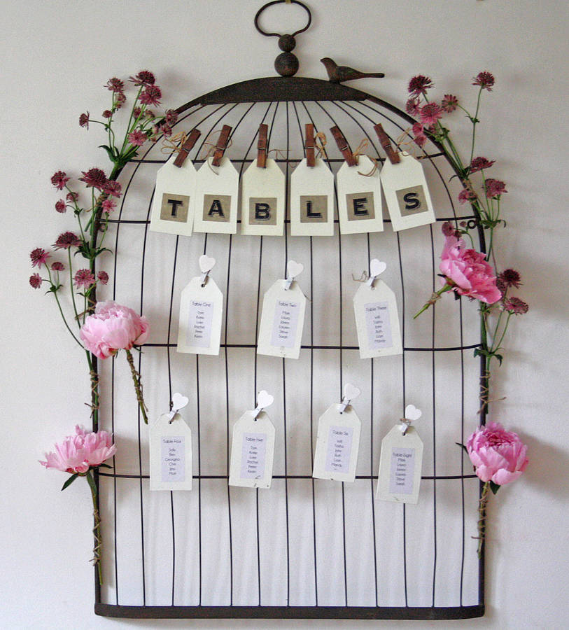 Tableau Matrimonio Shabby Chic Gabbia My Life In The Countryside